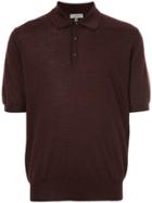 Lanvin Casual Knitted Polo Shirt - Red
