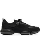 Prada Black Cloudbust Leather Sneakers