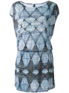 Lygia & Nanny Printed Dress, Women's, Size: 38, Blue, Polyamide
