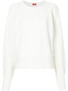 Des Prés Ribbed Sweater - White