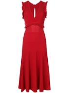 P.a.r.o.s.h. Rima Dress - Red