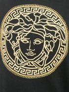 Versace Embroidered Medusa Zipped Jacket - Black