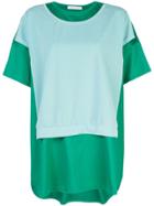Tsumori Chisato Oversized Patchwork T-shirt - Green