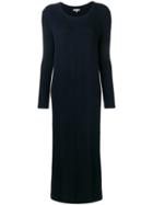 N.peal Long Knitted Dress - Blue