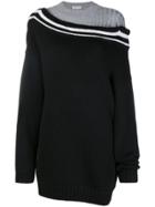 Act N&deg;1 Layered Oversized Sweater - Black