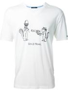 Guild Prime Logo Print T-shirt, Men's, Size: 1, White, Cotton