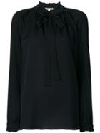 Michael Michael Kors Classic Fitted Blouse - Black