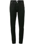 Re/done Levi's Black Mid Rise Skinny Jeans