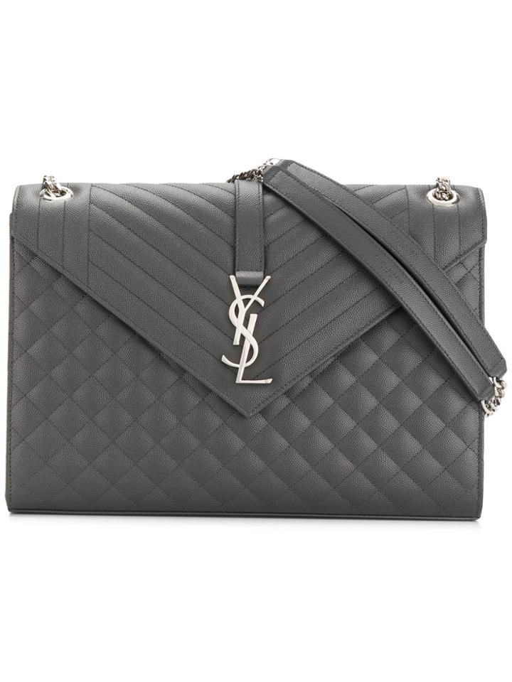 Saint Laurent Monogram Collège Bag - Black