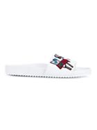 Mira Mikati Embroidered Pool Slides