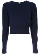 Dion Lee Lingerie Hook Sweater - Blue