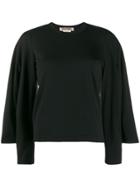 Comme Des Garçons Knitted Double Sleeve Top - Black