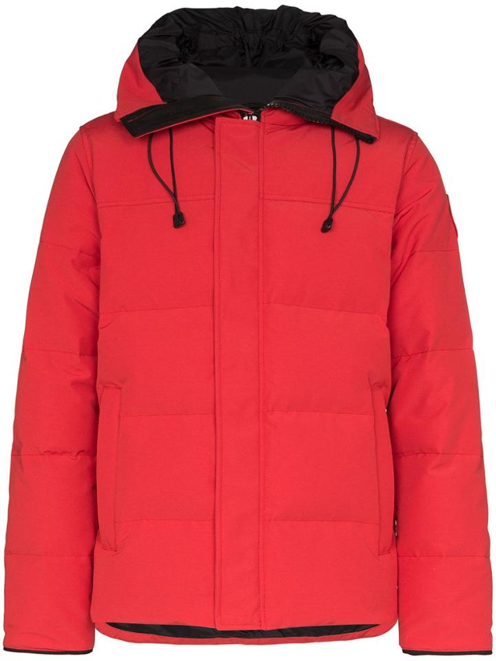 Canada Goose Cg Mcmillan Prka Red