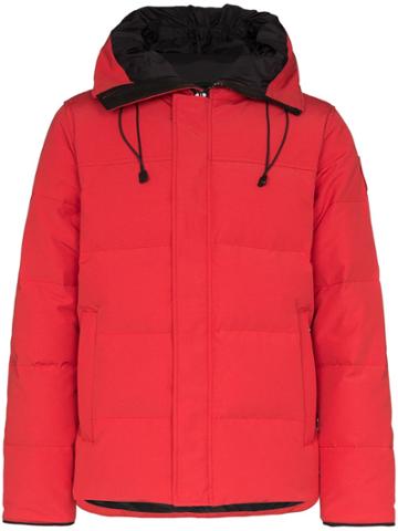 Canada Goose Cg Mcmillan Prka Red