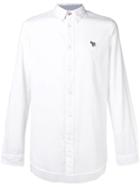 Ps Paul Smith Zebra Patch Button-down Shirt - White