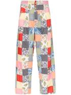 Bode Kolkata Patchwork Trousers - Multicolour