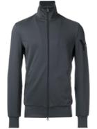 Y-3 Zipped Sweatshirt, Men's, Size: Small, Grey, Polyester/cotton