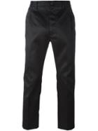 Pence Cropped Tailored Trousers, Men's, Size: 50, Black, Cotton