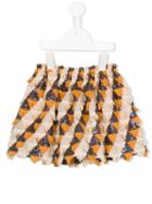 Anne Kurris Trixy Sequin Skirt, Girl's, Size: 12 Yrs, Yellow/orange