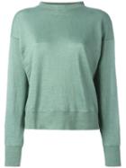 Isabel Marant Étoile - Knitted Top - Women - Linen/flax - Xs, Women's, Green, Linen/flax