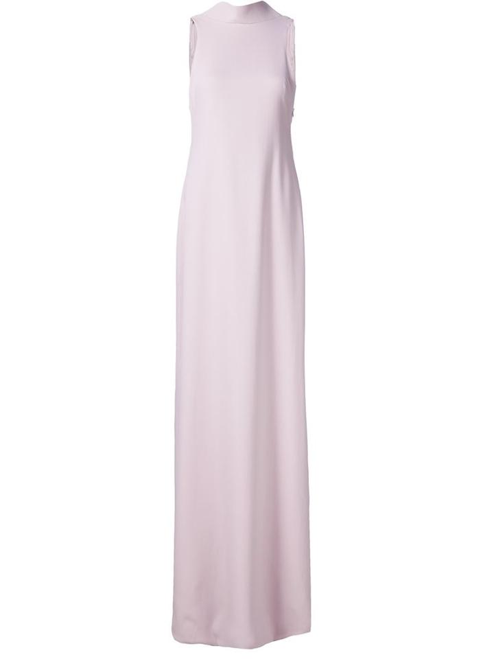 Brandon Maxwell Open Back Long Dress