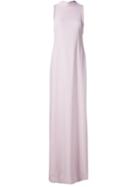 Brandon Maxwell Open Back Long Dress