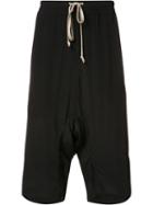 Rick Owens Pod Shorts, Size: 50, Black, Acetate/silk