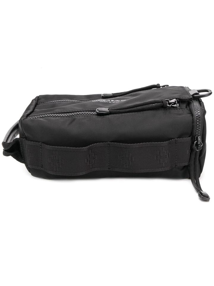 Marcelo Burlon County Of Milan Cross Wash Bag - Black