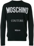 Moschino Couture Milano Sweater - Black