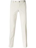 Pt01 Slim Chino Trousers, Men's, Size: 48, Nude/neutrals, Cotton/linen/flax/spandex/elastane