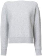 Proenza Schouler - Cashmere Jumper - Women - Spandex/elastane/cashmere/wool/polyimide - S, Grey, Spandex/elastane/cashmere/wool/polyimide