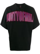 Marcelo Burlon County Of Milan Printed Logo T-shirt - Black