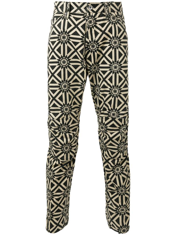 G-star Raw Research Printed Trousers, Men's, Size: 31, Nude/neutrals, Cotton/polyester
