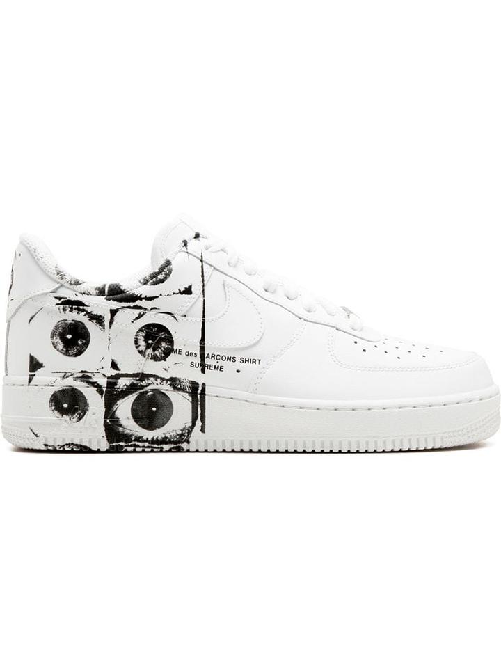 Nike Air Force 1 '07/ Supreme/ Comme Des Garçons Sneakers - White