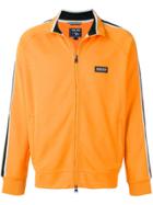 Woolrich Logo Zipped Sweatshirt - Orange