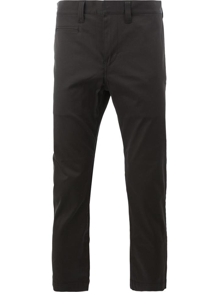 Junya Watanabe Comme Des Garçons Man Cropped Trousers - Black