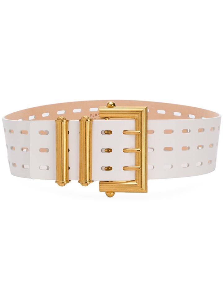 Versace Tribute Waist Belt - White