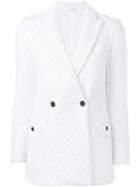 Blazé Milano - Quilted Blazer - Women - Polyester/viscose - I, Women's, White, Polyester/viscose