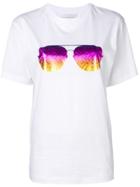 Victoria Victoria Beckham Sunset Sunglasses Print T-shirt - White