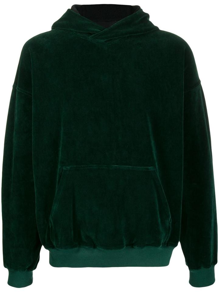 Haider Ackermann Pouch Pocket Hoodie - Green