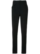 Sally Lapointe Flap Pocket Trousers - Black