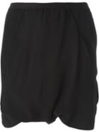 Rick Owens Bud Shorts, Women's, Size: 38, Black, Acetate/viscose