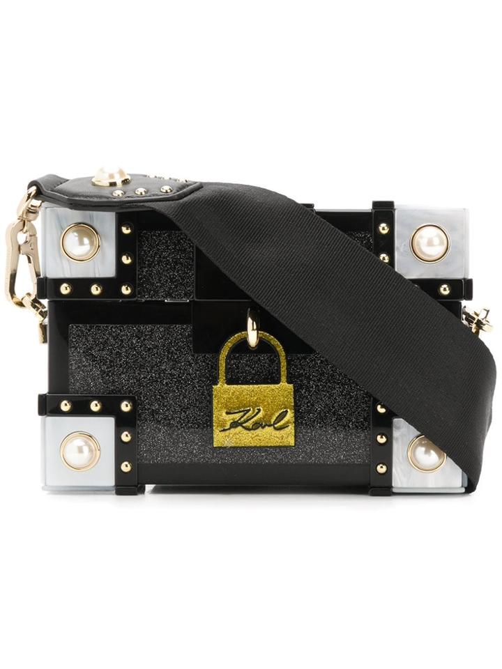 Karl Lagerfeld Treasure Box Bag - Black