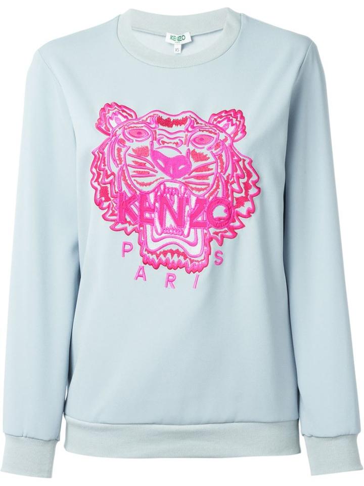 Kenzo 'tiger' Sweatshirt, Women's, Size: Xs, Grey, Polyester/triacetate