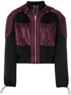 Versace Panelled Jacket - Pink & Purple