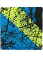 Faliero Sarti Ink Splatter Print Scarf, Adult Unisex, Modal/cotton/silk