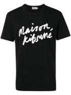 Maison Kitsuné Signature Logo T-shirt - Black