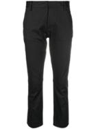 Dsquared2 Cropped Slim Fit Trousers - Black