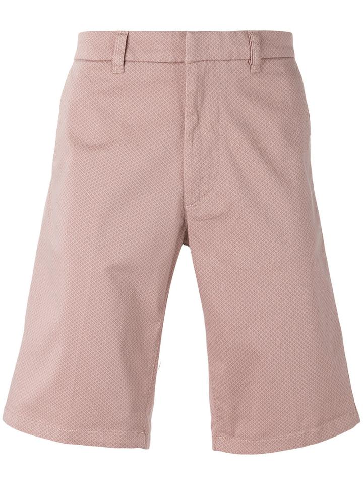 Diesel Tailored Shorts, Men's, Size: 31, Pink/purple, Cotton/spandex/elastane
