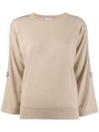 Brunello Cucinelli Classic Slim-fit Sweater - Neutrals